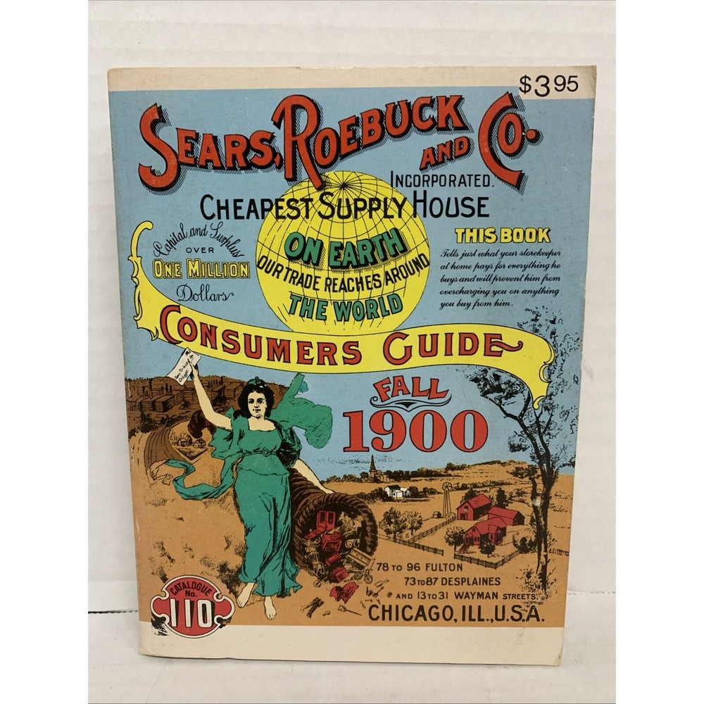 Sears Roebuck and Co 1909 Fall Consumer Guide Catalog 1979 Reprint Vintage